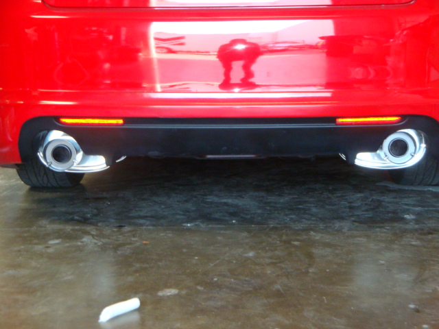 HONDA ACCORD 03-08 DUAL CATBACK EXHAUST MEGANRACING BLUETIP - 4