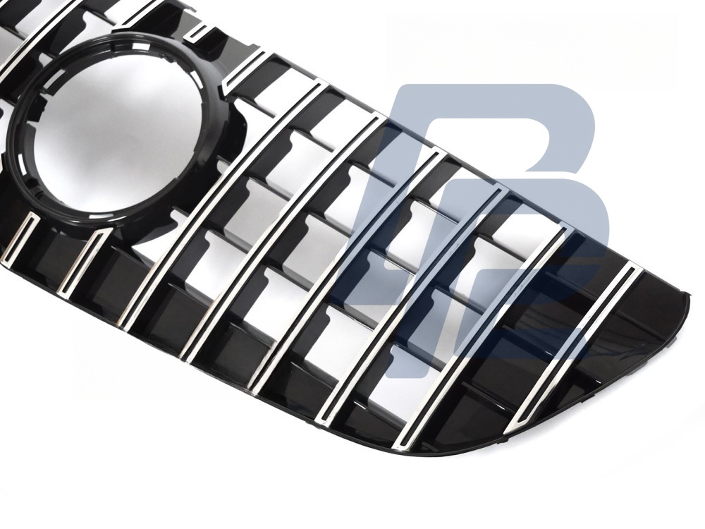 Grille Sport Chrome/Black for Mercedes Vito W447 2014–2019 - 2