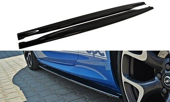 Side Skirts Diffusers Opel Astra J OPC / VXR