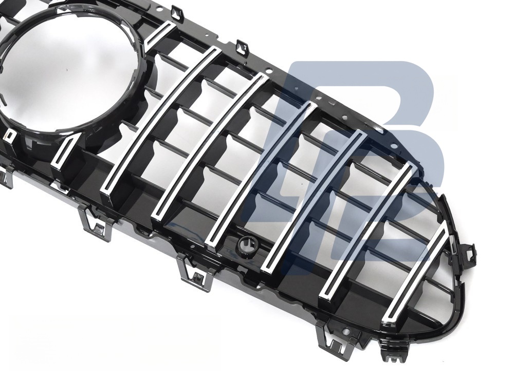 Grille Sport Black/Chrome for Mercedes CLS C257 2018–2023 - 2