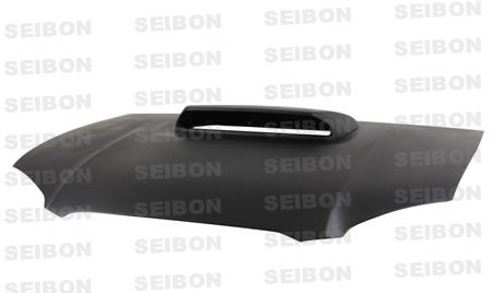SUBARU IMPREZA GDC/D/E 04-05 SEIBON OEM DRY-CARBON HOOD - 2