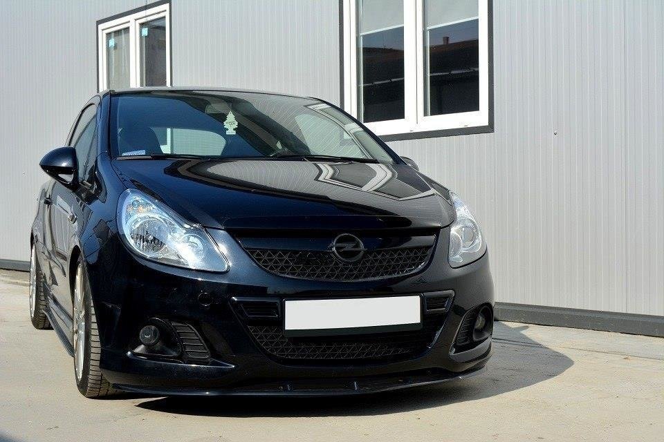 Front Splitter Opel Corsa D (For OPC / VXR) - 2