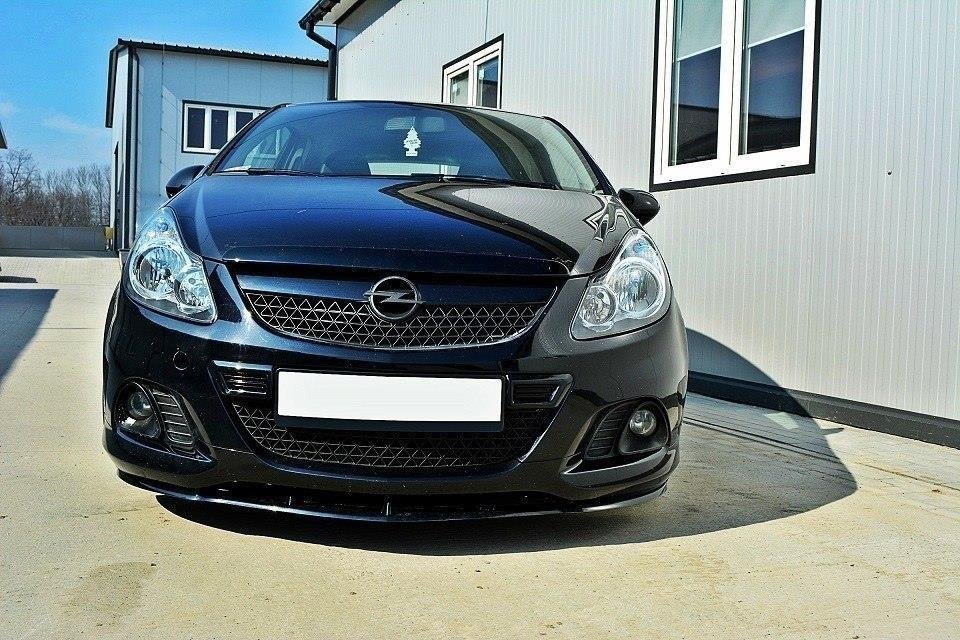 Front Splitter Opel Corsa D (For OPC / VXR) - 3
