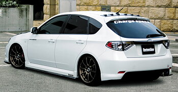 SUBARU IMPREZA GH 07+ CHARGESPEED BOTTOMLINE REAR BUMPER LIP