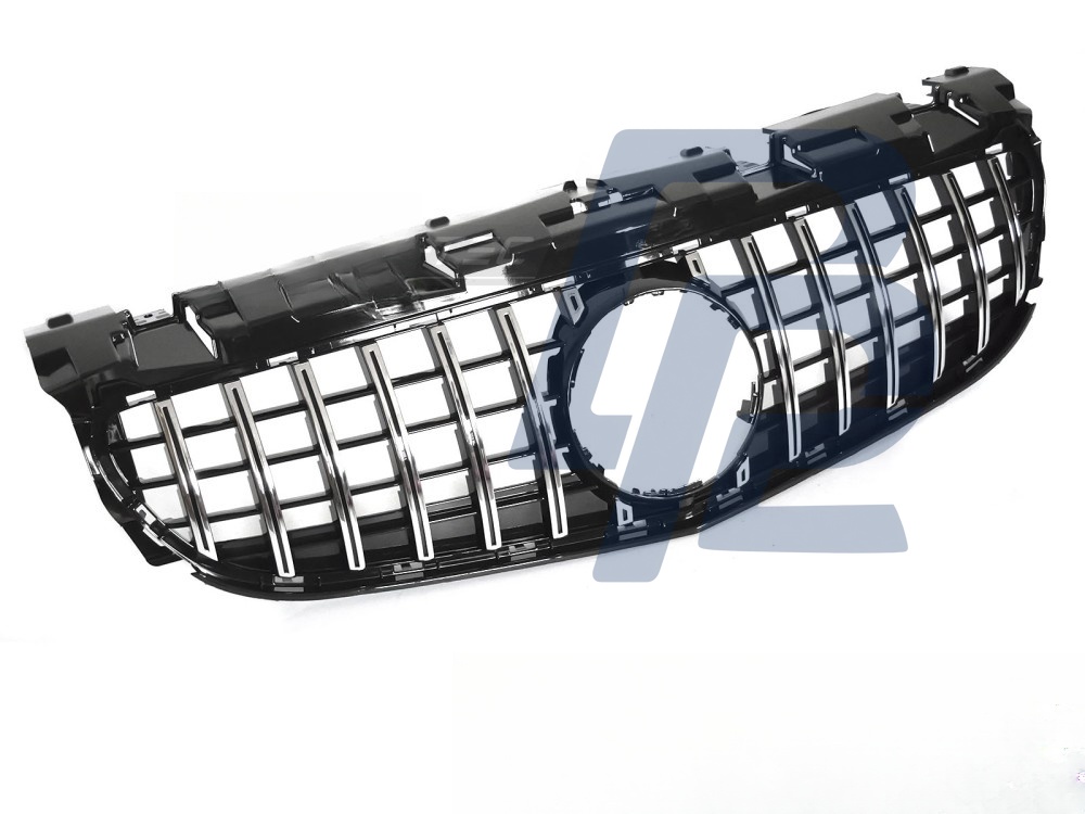 Grille Sport Black/Chrome for Mercedes SLK R172 2015–2020 - 4