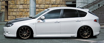 SUBARU IMPREZA GH8 A/B 07+ CHARGESPEED BOTTOMLINE SIDESKIRTS