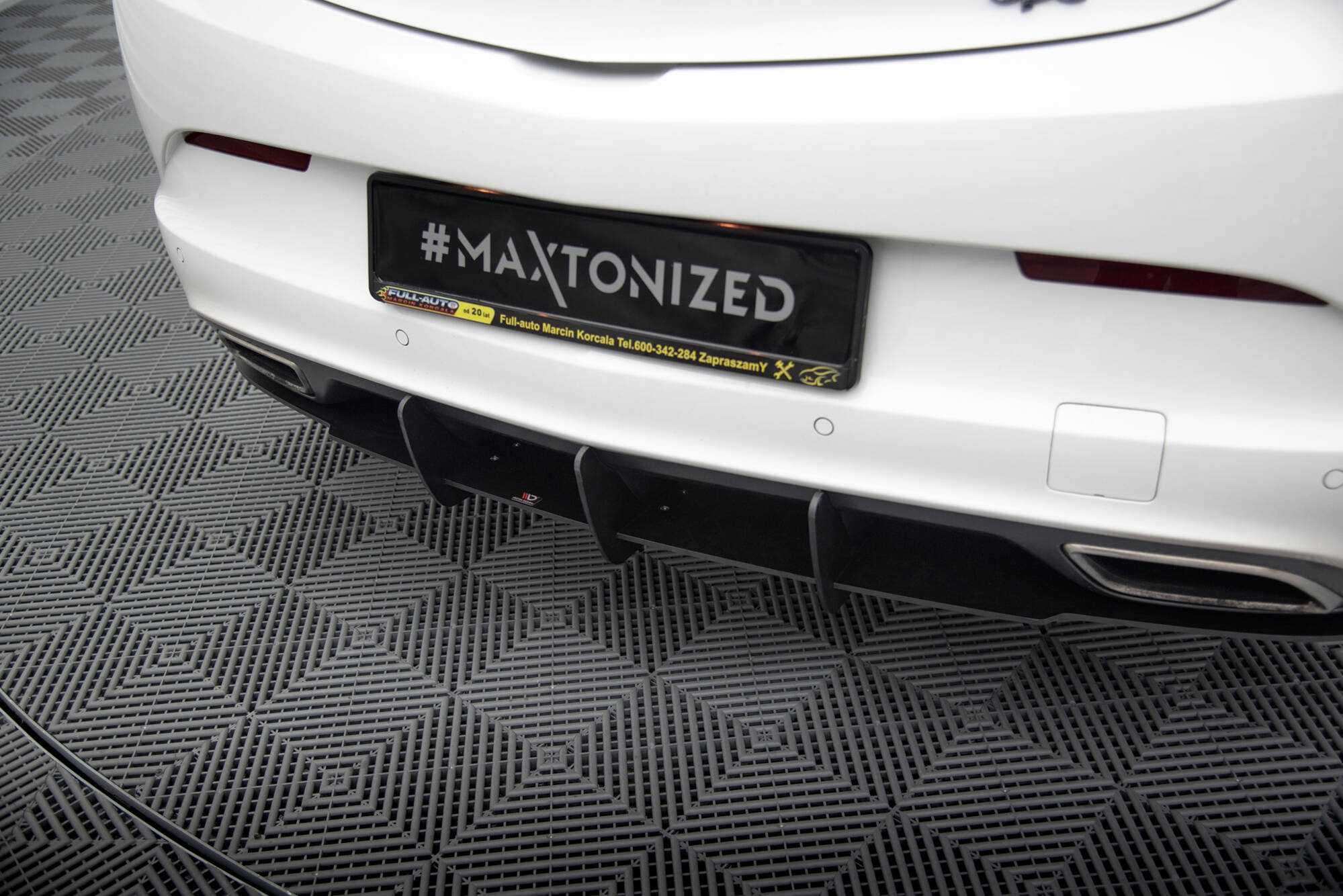 Rear Diffuser Opel Astra J OPC / VXR - 2