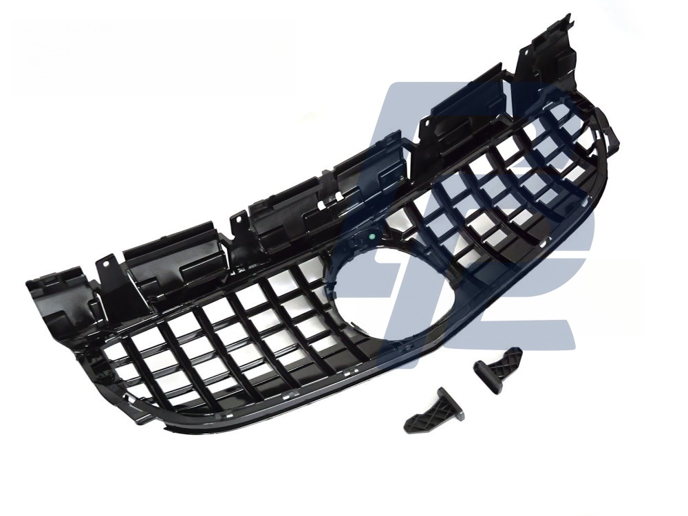 Grille Sport Gloss Black for Mercedes SLK R172 2015–2020 - 5