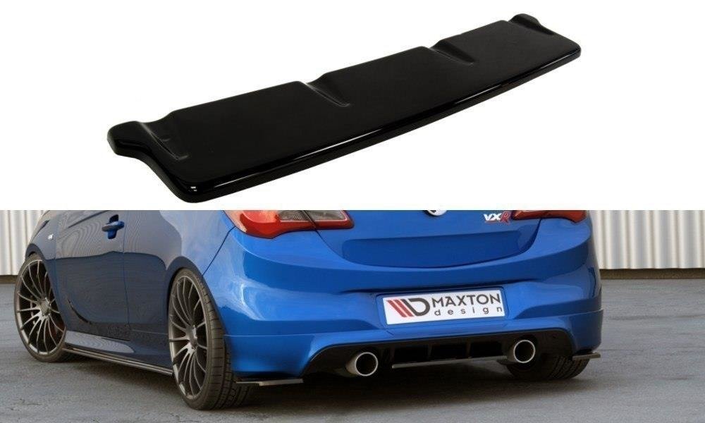 Central Rear Splitter Opel Corsa E OPC / VXR (2015-2019)