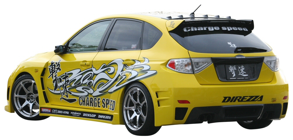 SUBARU IMPREZA WRX STI 08+ CHARGESPEED FULL WIDE BODYKIT - 2
