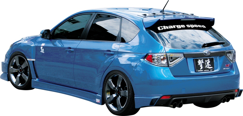 SUBARU IMPREZA WRX STI 08+ CHARGESPEED REAR BUMPER ADDONS