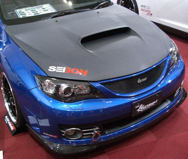 SUBARU IMPREZA WRX/STI 08+ SEIBON OEM DRY-CARBON HUV - 3