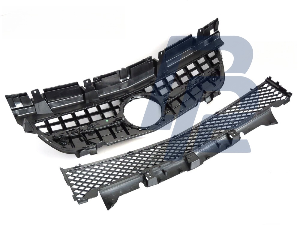 Grille Sport Gloss Black for Mercedes SLK R172 2011–2015 - 2