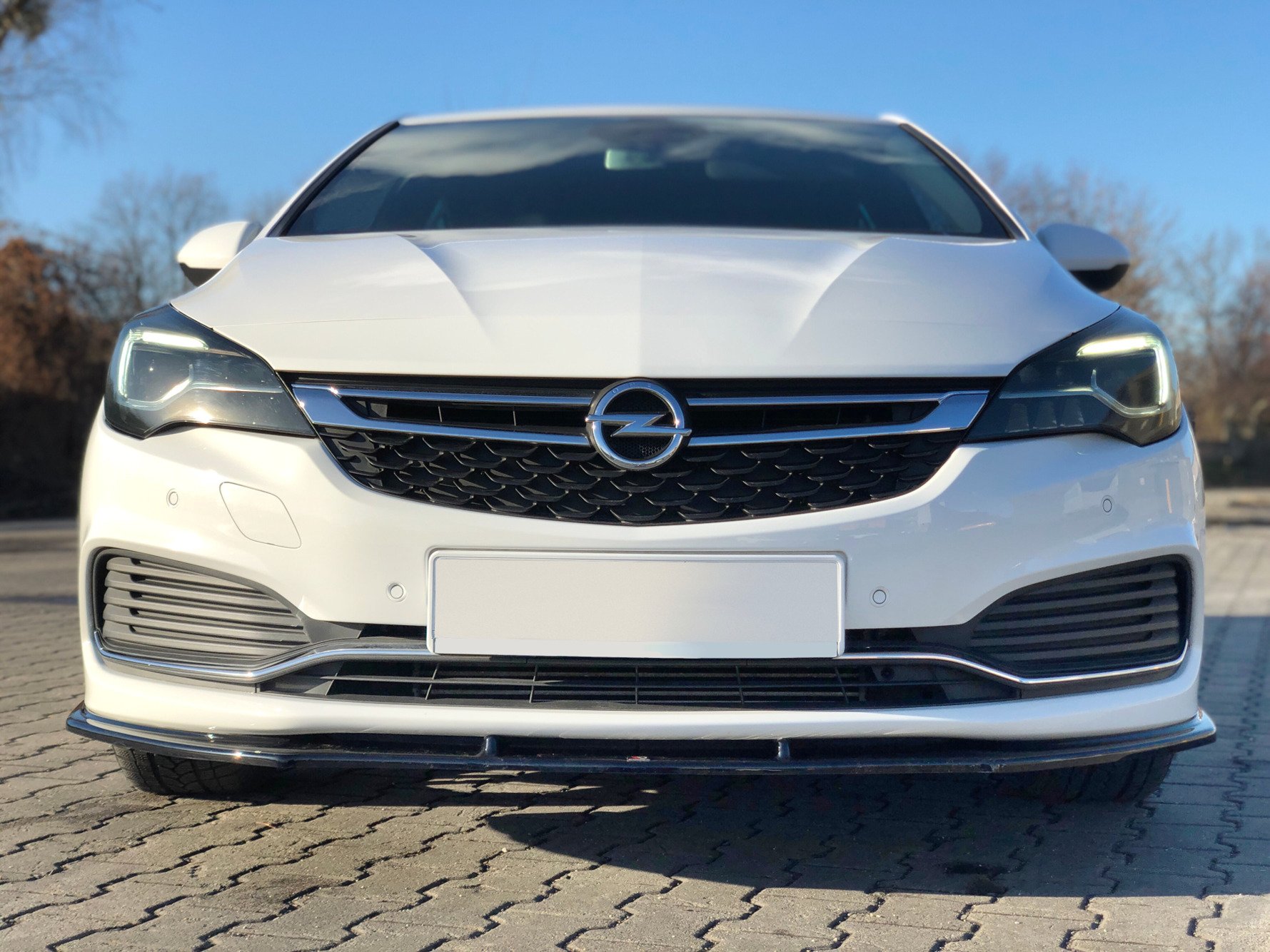 Front Splitter V.1 Opel/vauxhall Astra K Opc-line/vx-line (2015-2019) - 2