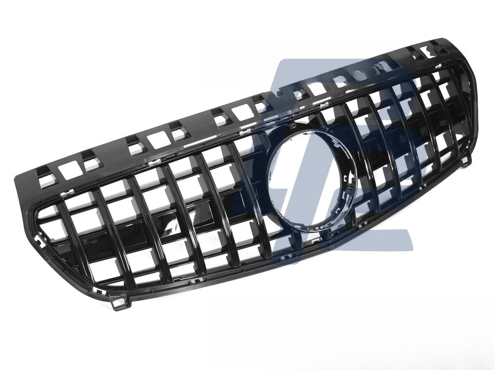 Grille Sport Gloss Black for Mercedes W176 2012–2015 - 5