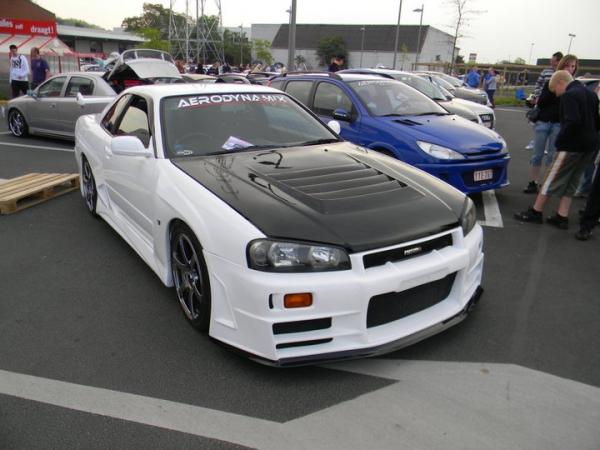 NISSAN SKYLINE R34 GTR CARBONTRENZ ZTUNE CARBON HUV - 2