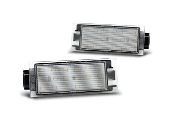 LICENSE LED LIGHTS RENAULT TWINGO 2/ CLIO 3/MEGANE 2,3/ LAGUNA 2,3  LED