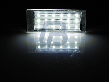 LICENSE LED LIGHTS RENAULT TWINGO 2/ CLIO 3/MEGANE 2,3/ LAGUNA 2,3  LED