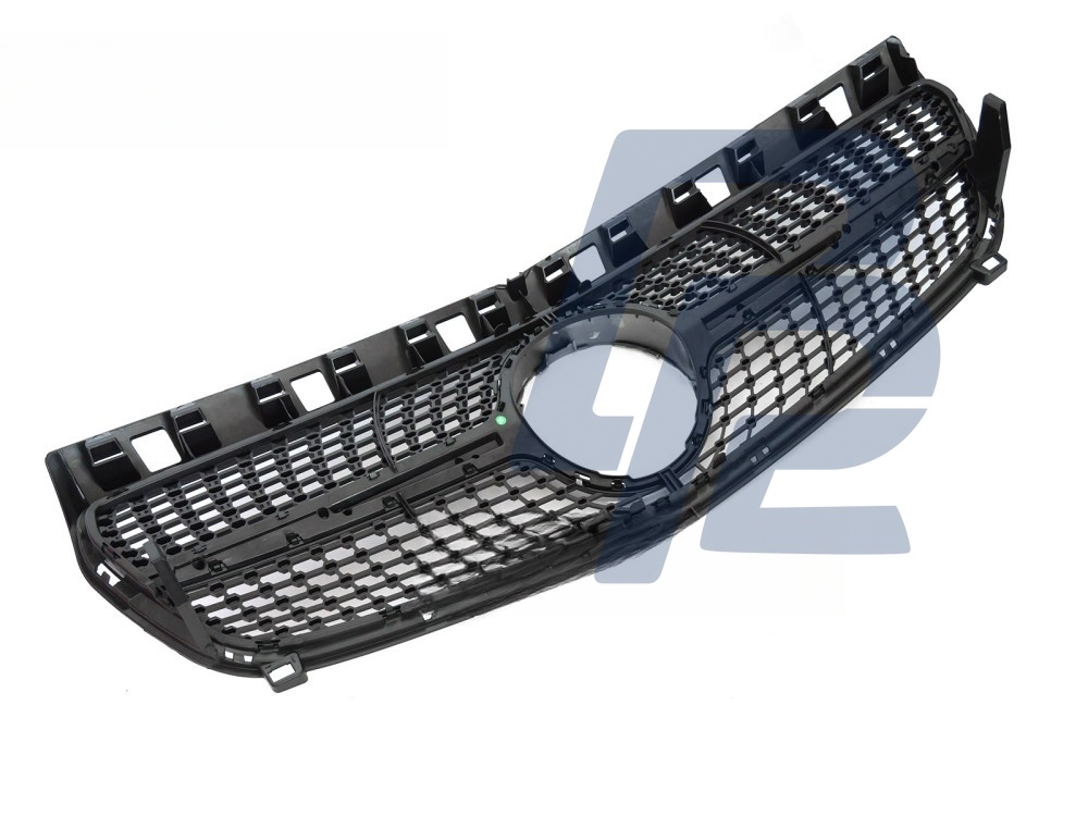 Grille Diamond Silver Chrome for Mercedes W176 2012–2015 - 5