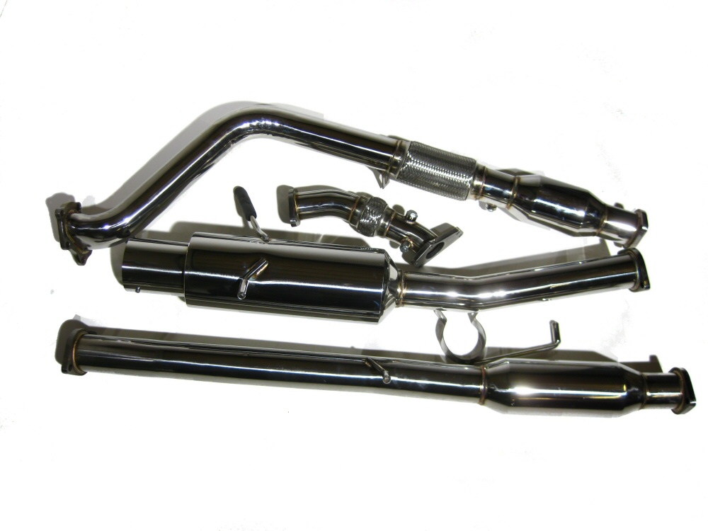SUBARU WRX 01-07 CATBACK SYSTEM WITH UP PIPE (TURBOBACK) - 2