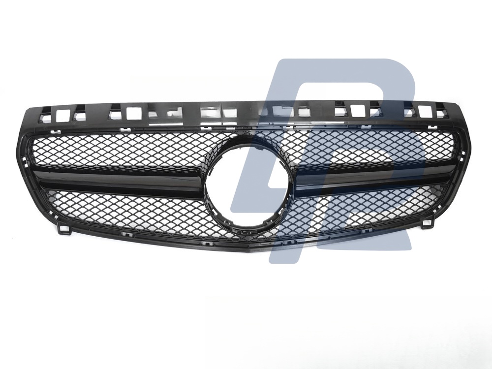 Grille Gloss Black for Mercedes W176 2012–2015 - 5