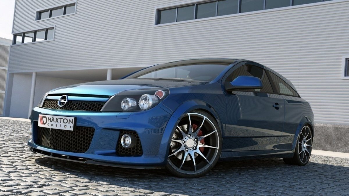 Front Splitter Opel Astra H OPC / VXR Nurburg - 5