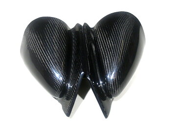 MITSUBISHI EVO 7/8/9 CARBONTRENZ RALLIART MIRRORS ELECTRIC