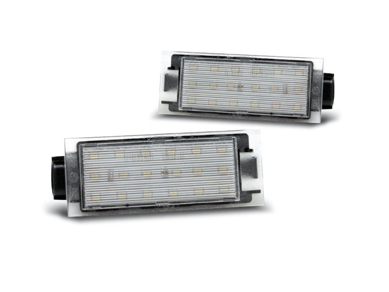 LICENSE LED LIGHTS RENAULT TWINGO 2/ CLIO 3/MEGANE 2,3/ LAGUNA 2,3  LED