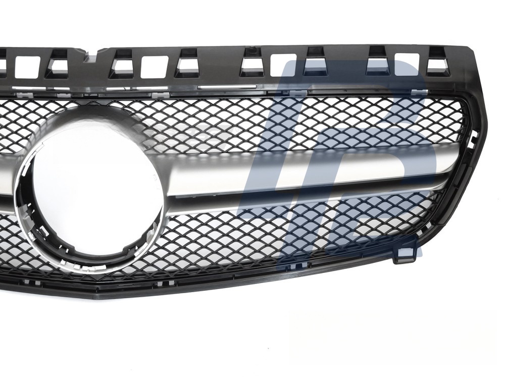 Grille Silver for Mercedes W176 2012–2015 - 5