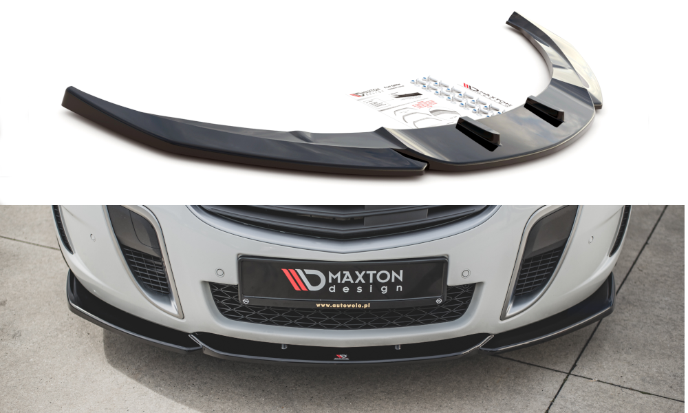 Front Splitter V2 Opel/vauxhall Insignia MK1 Vxr/opc Facelift (2013-2017)