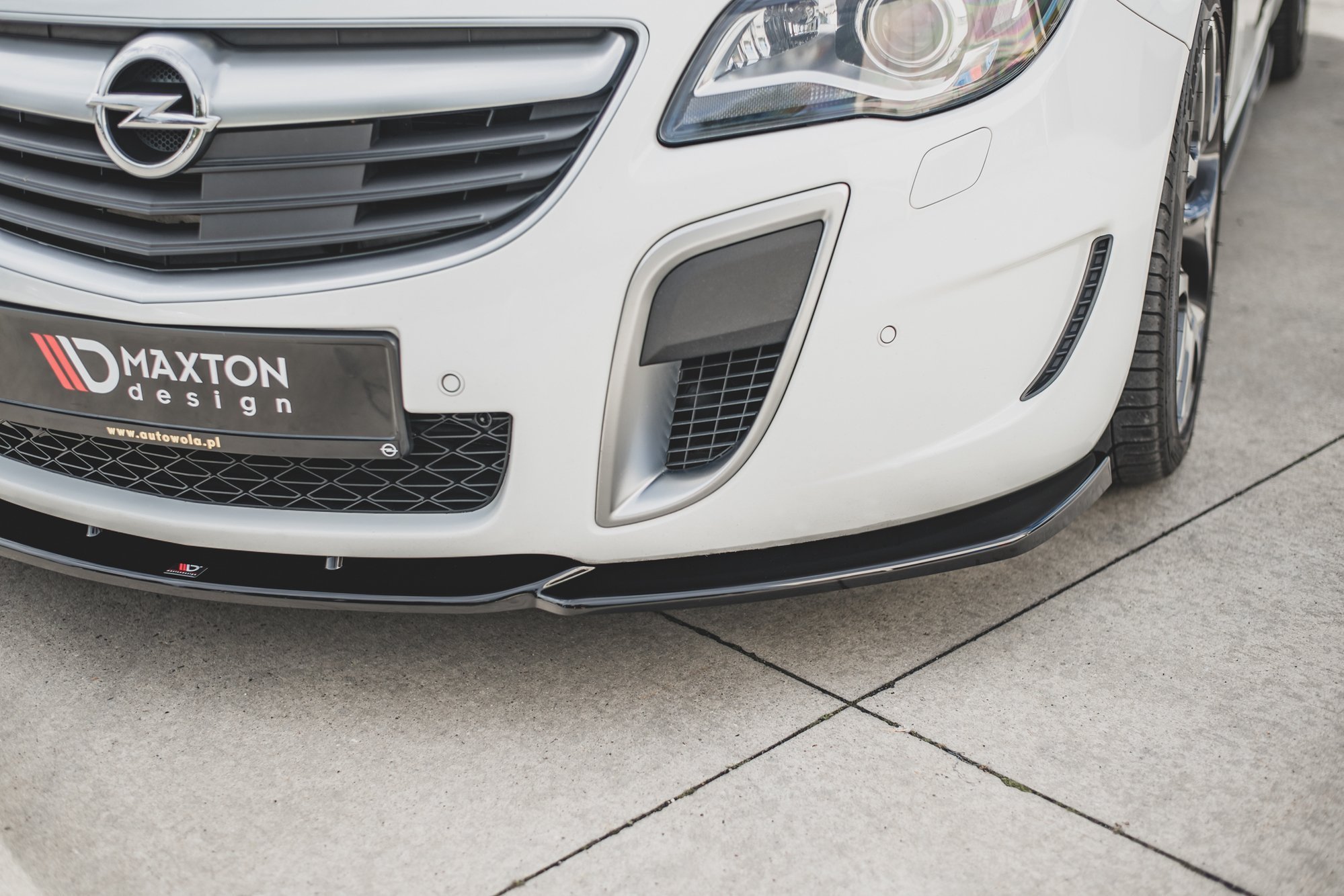 Front Splitter V2 Opel/vauxhall Insignia MK1 Vxr/opc Facelift (2013-2017) - 2