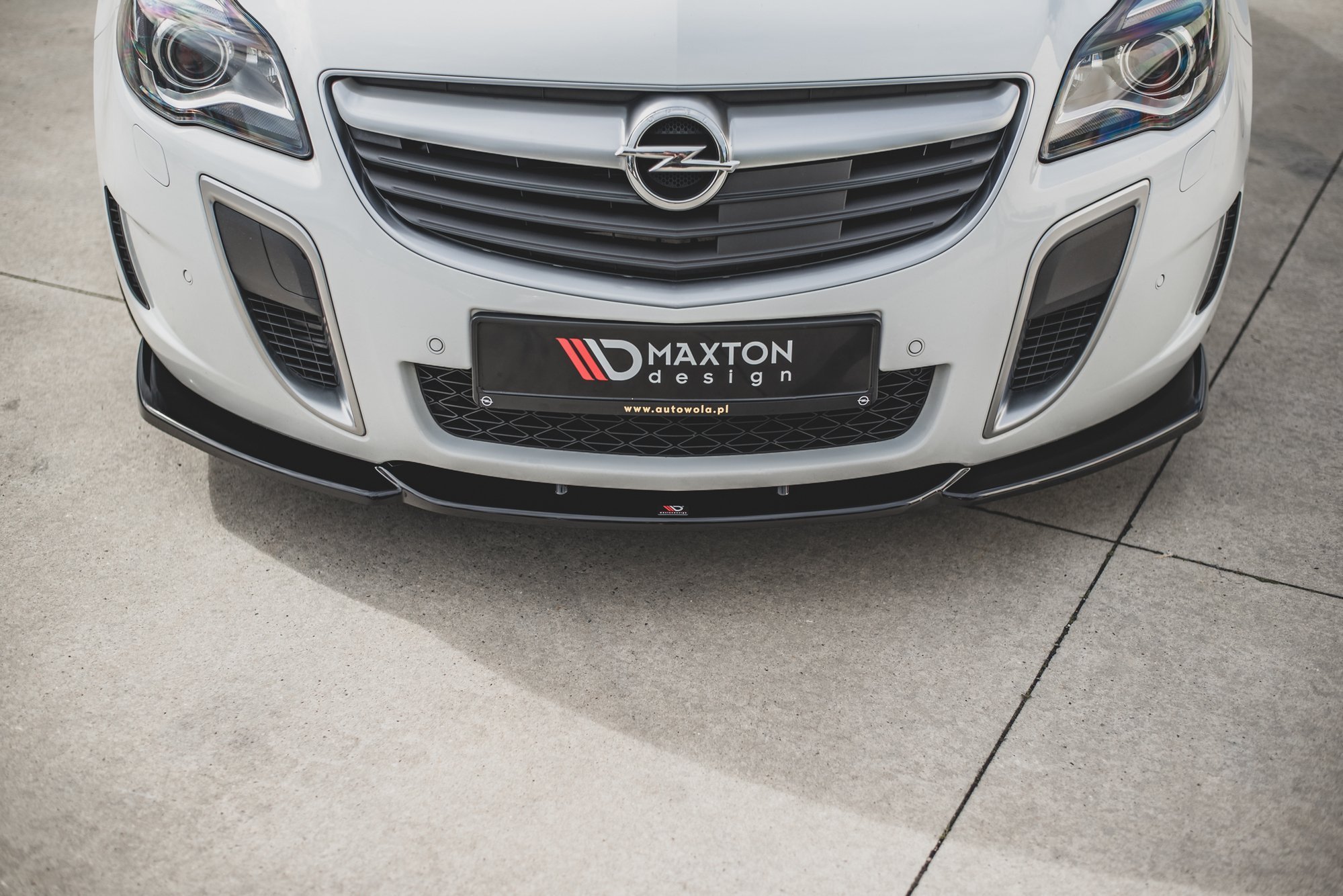 Front Splitter V2 Opel/vauxhall Insignia MK1 Vxr/opc Facelift (2013-2017) - 4