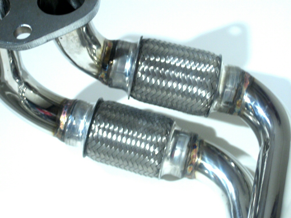 SUBARU WRX 01-07 GD STAINLESS HEADER 4-2-2 DOUBLE - 5