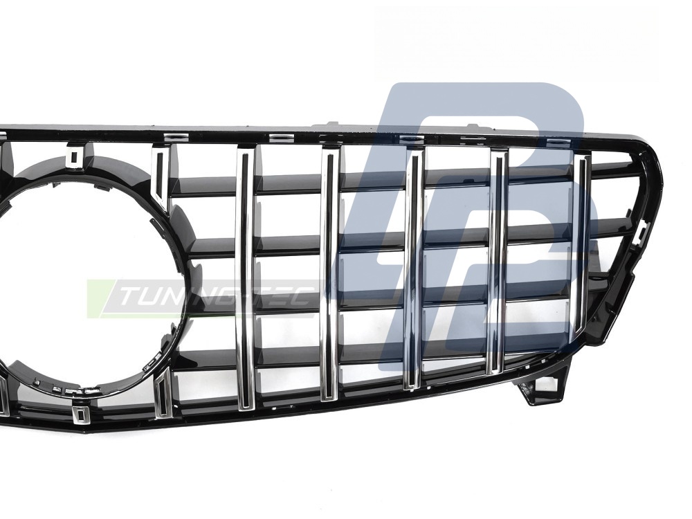 Grille Sport Black/Chrome for Mercedes W176 2015–2018 - 5