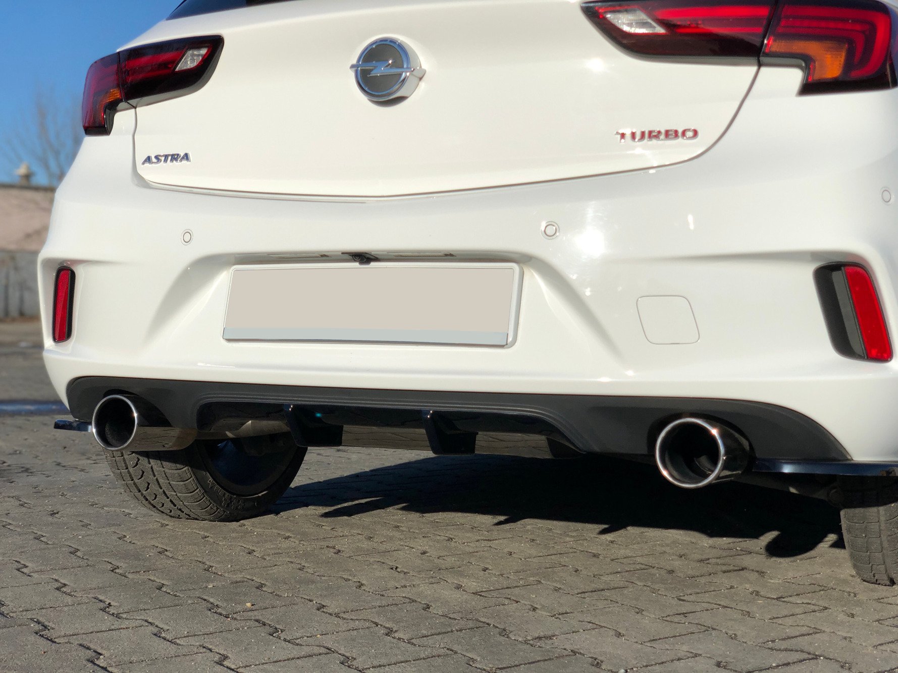 Rear Side Splitters Opel/vauxhall Astra K Opc-line/vx-line (2015-2019) - 2