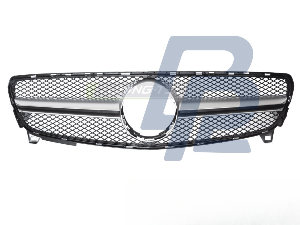Grille Silver for Mercedes W176 2015–2018 - 2