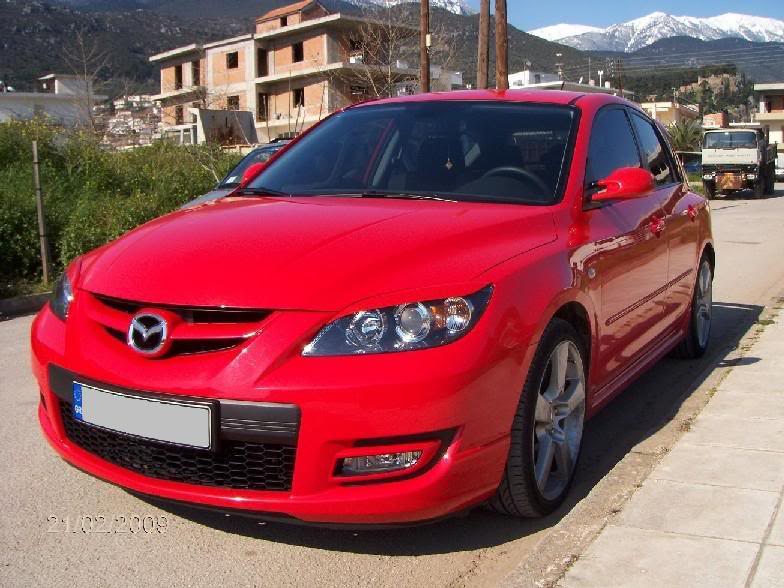 MAZDA 3 ABS EYEBROWS 5 DOORS 07-09 [SIX]