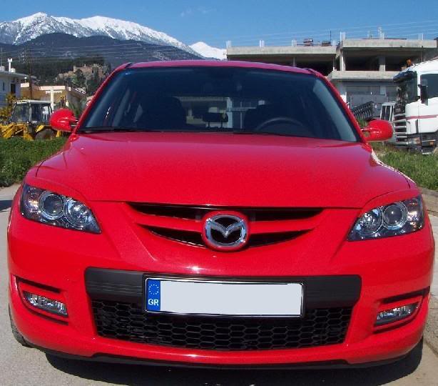 MAZDA 3 ABS EYEBROWS 5 DOORS 07-09 [SIX] - 2