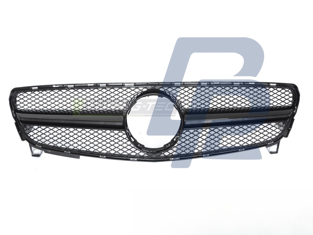 Grille Gloss Black for Mercedes W176 2015–2018 - 2