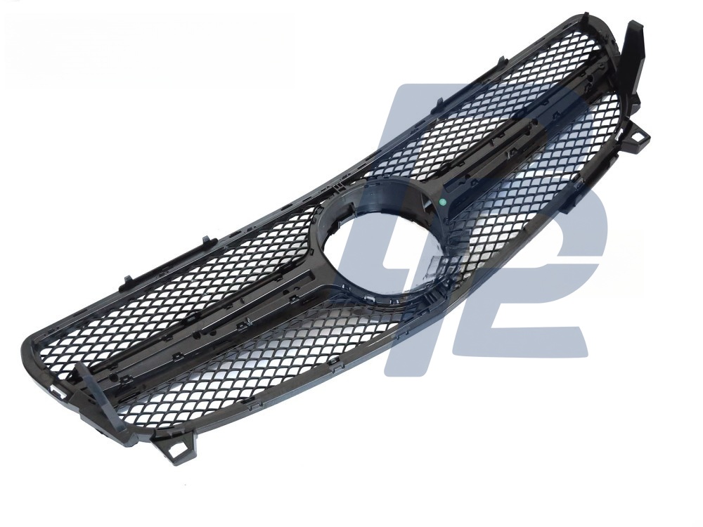 Grille Gloss Black for Mercedes W176 2015–2018 - 5
