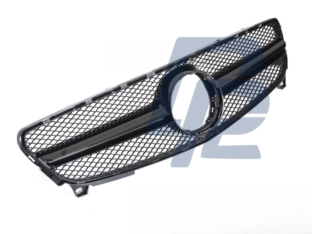 Grille Gloss Black for Mercedes W176 2015–2018 - 4