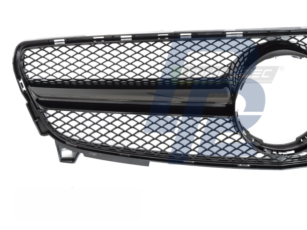 Grille Gloss Black for Mercedes W176 2015–2018 - 3