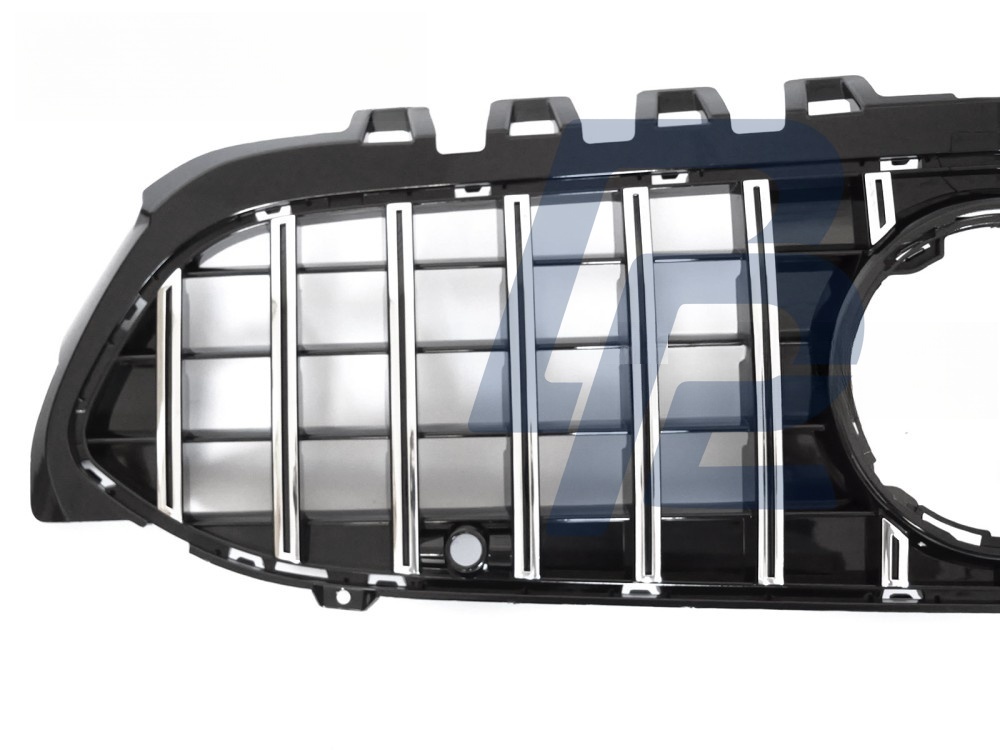 Grille Sport Chrome/Black for Mercedes a-Class W177 2018–2022 - 2