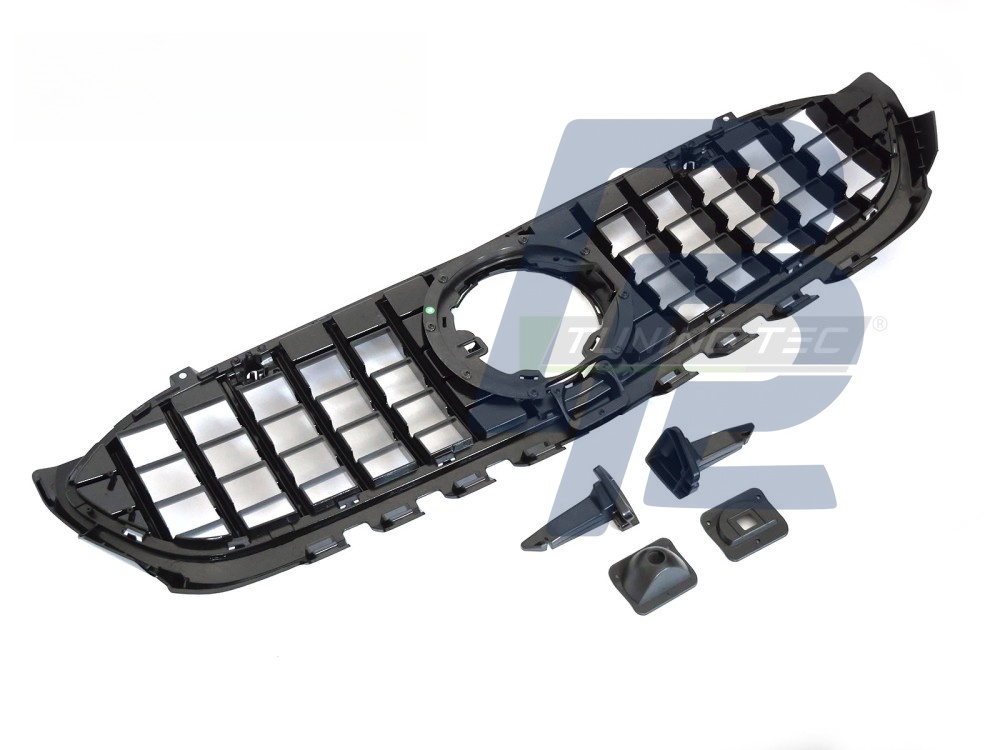 Grille Sport Chrome/Black for Mercedes a-Class W177 2018–2022 - 5