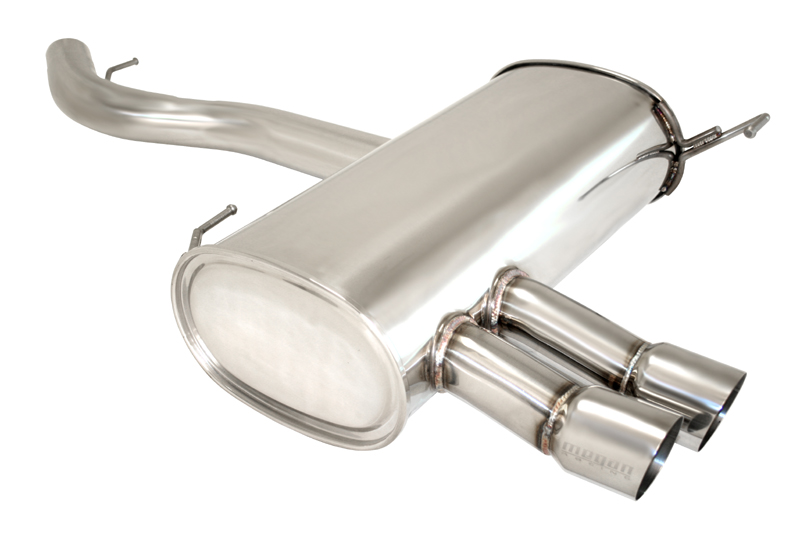 BMW 3 E90/92 07-11 (328I/X) AXLE BACK EXHAUST SS TIPS