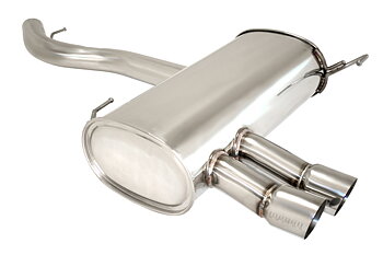 BMW 3 E90/92 07-11 (328I/X) AXLE BACK EXHAUST SS TIPS