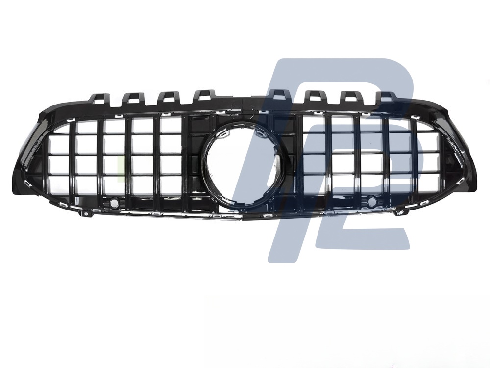 Grille Sport Gloss Black for Mercedes a-Class W177 2018–2022 - 4