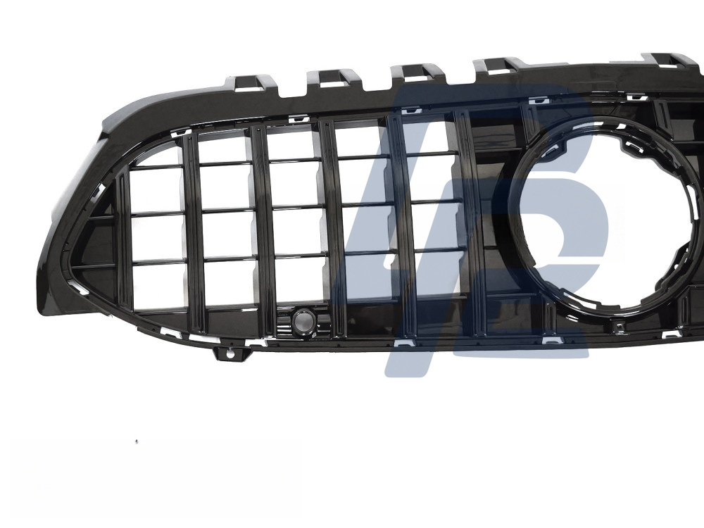 Grille Sport Gloss Black for Mercedes a-Class W177 2018–2022 - 5
