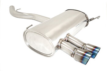 BMW 3 E90/92 07-11 (328I/X) AXLE BACK EXHAUST BLUE TIT TIP
