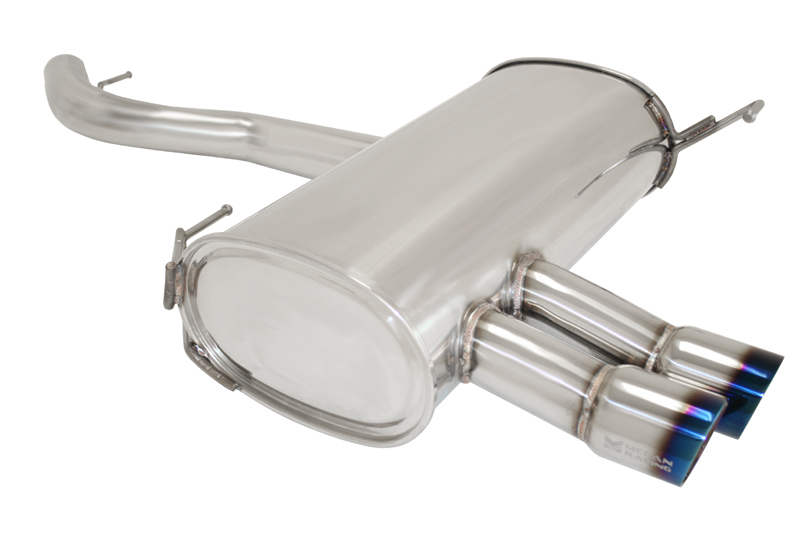 BMW 3 E90/92 07-11 (328I/X) AXLE BACK EXHAUST BURNT ROLL TIP